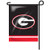Georgia Bulldogs Rectangle Garden Flag Black