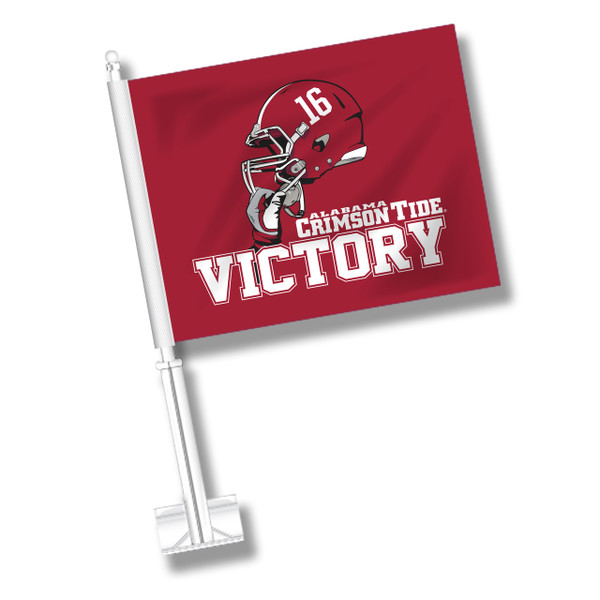 Alabama Car Flag - Victory