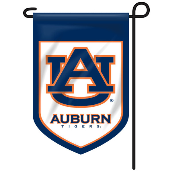 Auburn Shield Garden Flag