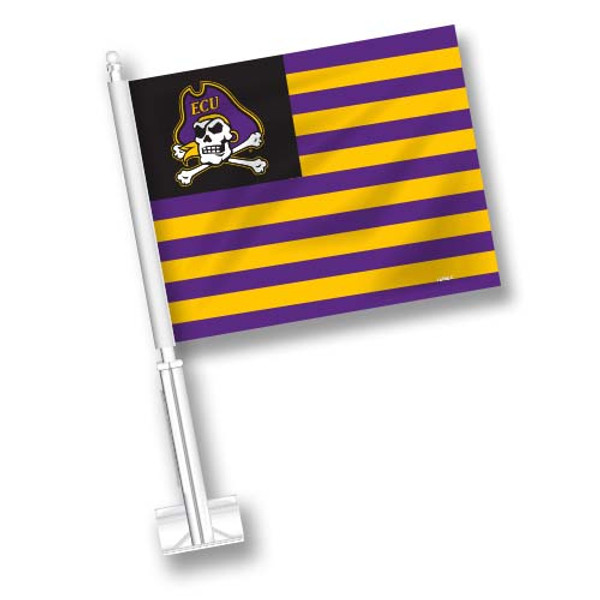 East Carolina Car Flag - American