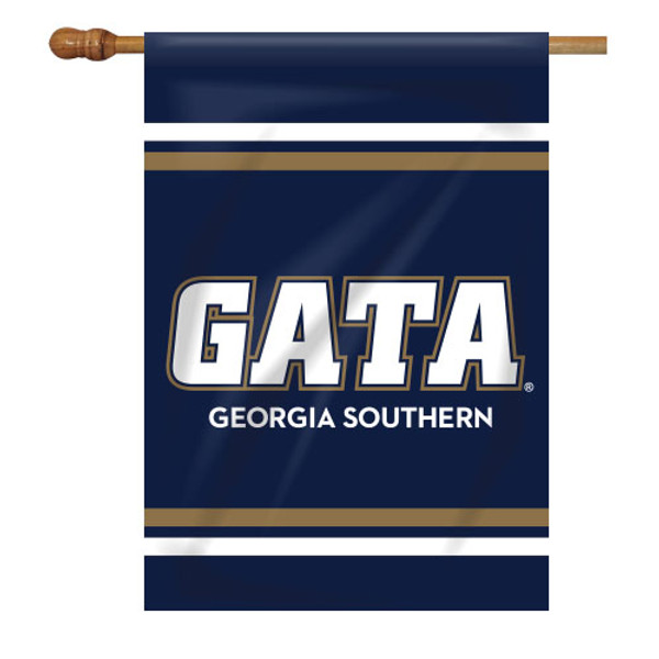 Georgia Southern Rectangle House Flag - GATA