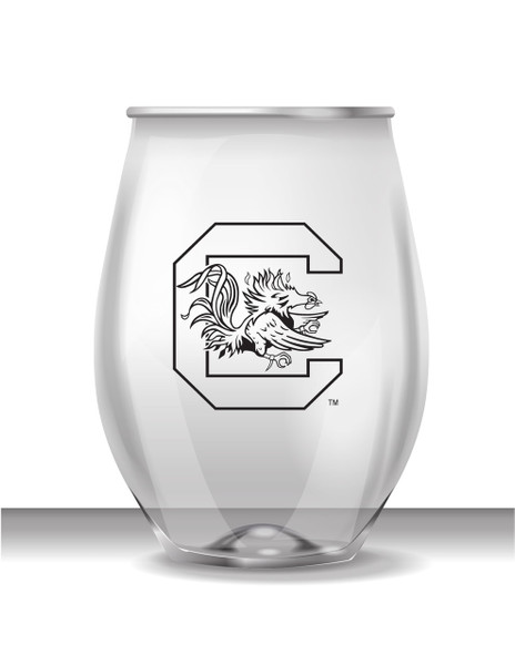 South Carolina 16 oz Stemless Plastic Cup