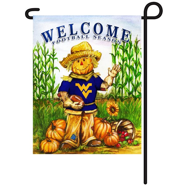 West Virginia Scarecrow Garden Flag