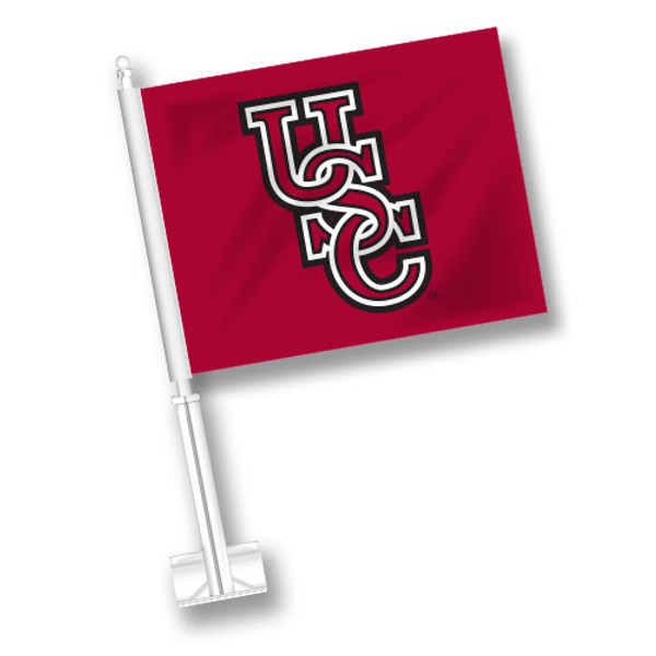 South Carolina Car Flag - Interlocking USC