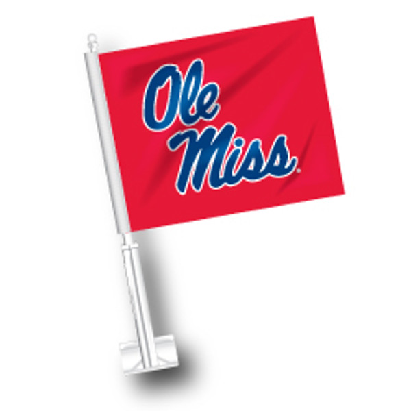 Ole Miss Car Flag