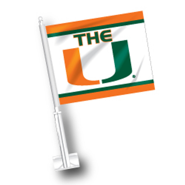 Miami Car Flag - The U