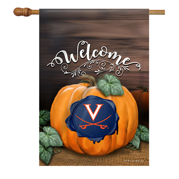 Virginia Pumpkin House Flag