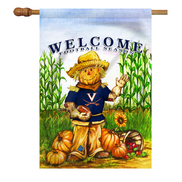 Virginia Scarecrow House Flag