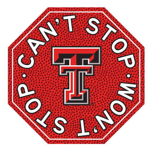 Texas Tech 12" Road Sign