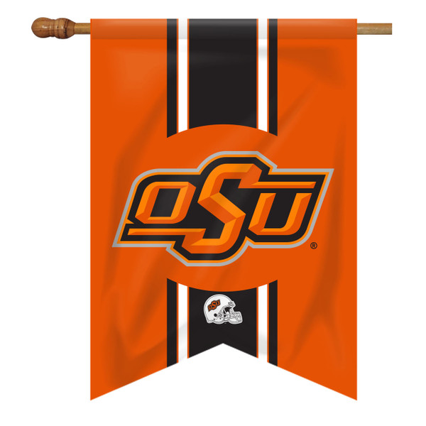 Oklahoma State Vintage House Flag