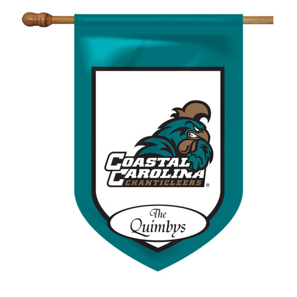 Coastal Carolina Personalized House Flag