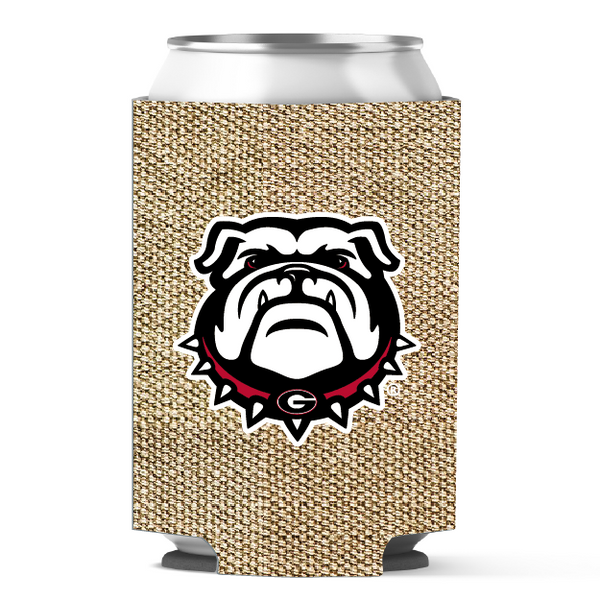 UGA Can Hugger - Burlap