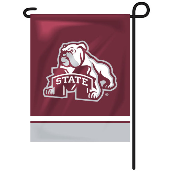 Miss State Bulldogs Rectangle Garden Flag