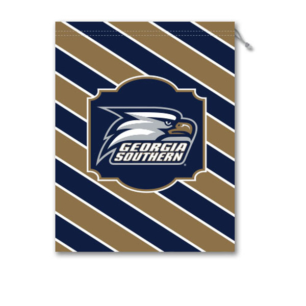 Georgia Southern Laundry Bag - Striped