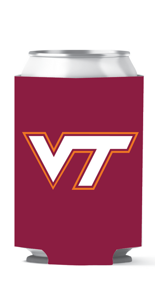 Virginia Tech Can Coozie - Maroon