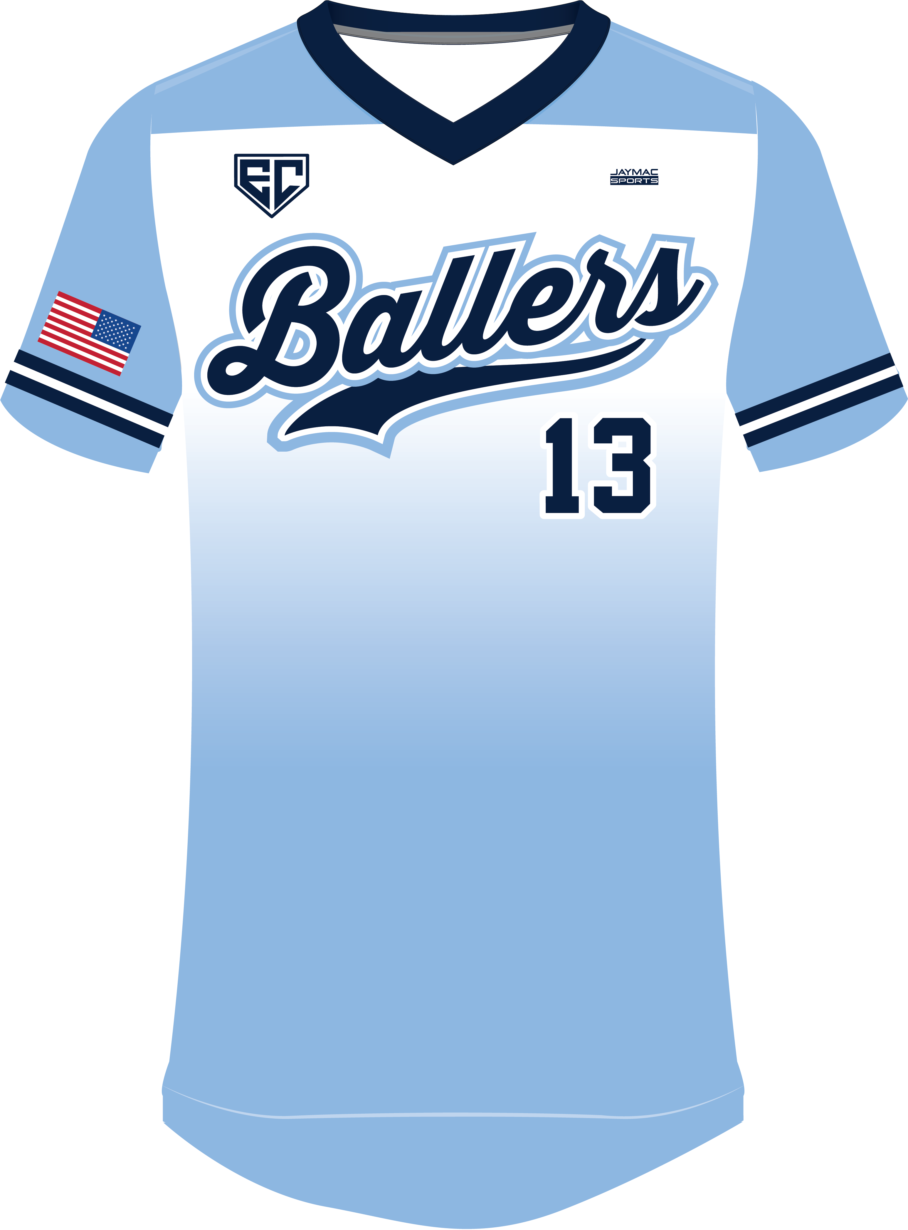 SC Select Baseball Jersey - Navy Palmetto Design - JayMac Sports Products