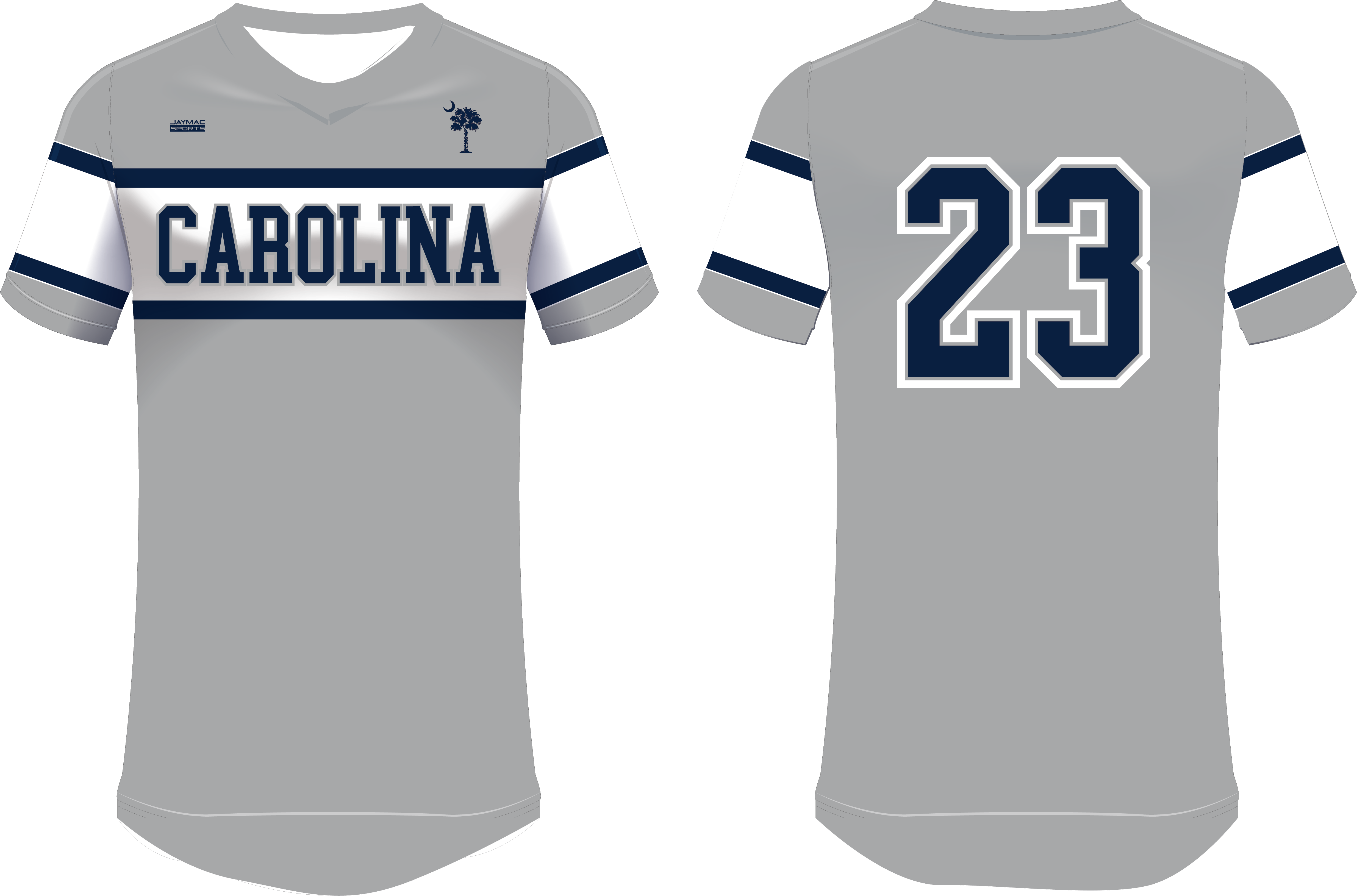 SC Select Baseball Jersey - Navy Palmetto Design - JayMac Sports Products