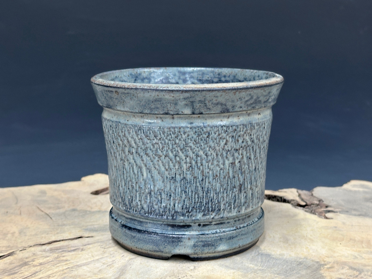 Bonsai Pot, Iker Bonsai Pots, Cascade, 5 1/2" 25652, handmade bonsai pot,  Iker Bonsai Pots, Artisan, Ohio USA