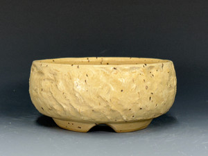 Bonsai Pot, Textured,  5 1/2" dia 24023