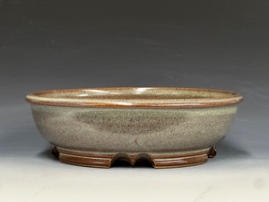 Bonsai Pot, Iker Bonsai Pots, Round, 9 3/4" 26111