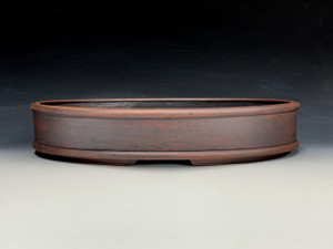 Oval Bonsai Pot, Unglazed, 12 5/8" 25611