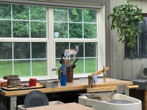 Just Outside the Studio Window