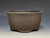 Bonsai Pot, Textured, Unglazed Semi Cascade, 6 1/4" 26163