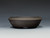 Bonsai Pot, Unglazed,  smooth dark chocolate brown clay,  5 3/4" 24307