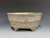Bonsai Pot, Semi Cascade, Cloud Feet, 8" dia 25325