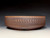Bonsai Pot, Unglazed,  Textured,  9" dia 25457