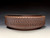 Bonsai Pot, Unglazed,  Textured,  9" dia 25457