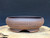 Bonsai Pot,  Cracked Finish, Unglazed,  8" 26049