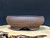 Bonsai Pot,  Cracked Finish, Unglazed,  8" 26049