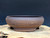 Bonsai Pot,  Cracked Finish, Unglazed,  8" 26049