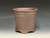 Bonsai Pot, Unglazed, Textured, Cascade, 5 ½"dia 26113