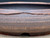 Bonsai Pot, Unglazed,  Textured,  9 1/2" dia 26061