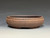 Bonsai Pot,  Cracked Finish, Unglazed,  7 ¼" 26176