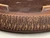 Bonsai Pot, Unglazed,  Textured,  8" dia 26110