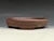 Bonsai Pot, Unglazed,  Textured,  8" dia 26110