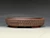 Bonsai Pot, Unglazed,  Textured,  8" dia 26110