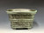 Bonsai Pot, Primitive Square, Cloud Feet, 6" across flat sides, 6 ¾" diagonally 26237