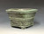Bonsai Pot, Primitive Square, Cloud Feet, 6" across flat sides, 6 ¾" diagonally 26237