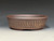 Bonsai Pot, Unglazed,  Textured,  8 1/2" dia 26125