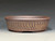 Bonsai Pot, Unglazed,  Textured,  8 1/2" dia 26125