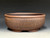 Bonsai Pot,  Cracked Finish, Unglazed,  9 3/4" 26112