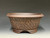 Bonsai Pot, Textured, Unglazed Semi Cascade, 7 3/4" 26247