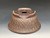Bonsai Pot, Textured, Unglazed Semi Cascade, 7 3/4" 26247