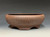 Bonsai Pot,  Cracked Finish, Unglazed,  8" 26200