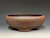 Bonsai Pot,  Cracked Finish, Unglazed,  8" 26200
