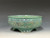 Bonsai Pot, textured, handmade by Iker Bonsai Pots, 6 3/4" dia 26214